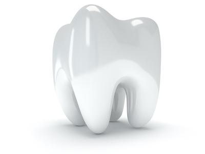 Cartoon enlarged tooth